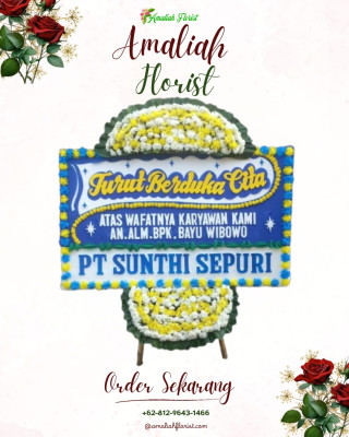 Papan Bunga Duka di Mangoli Selatan